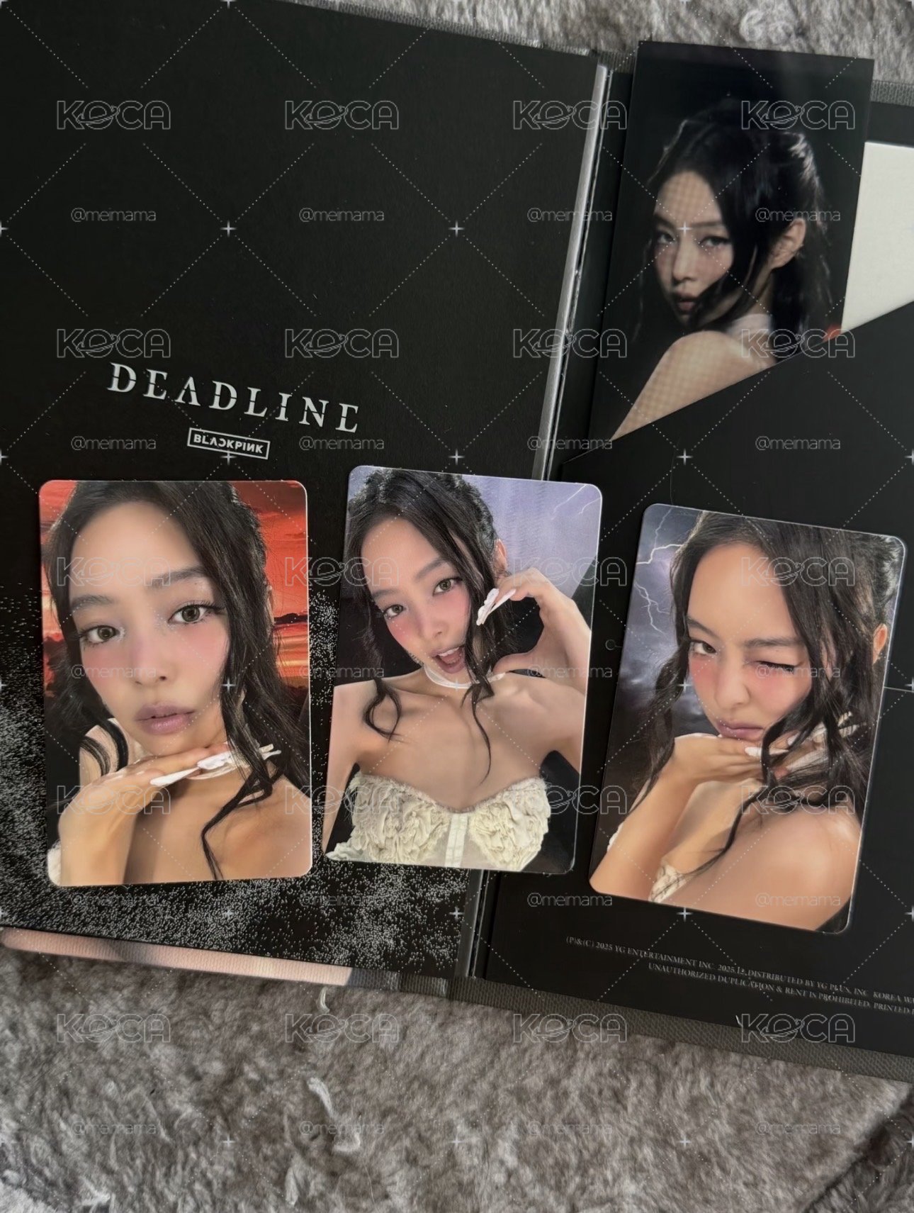 jennie 金珍妮 單封卡