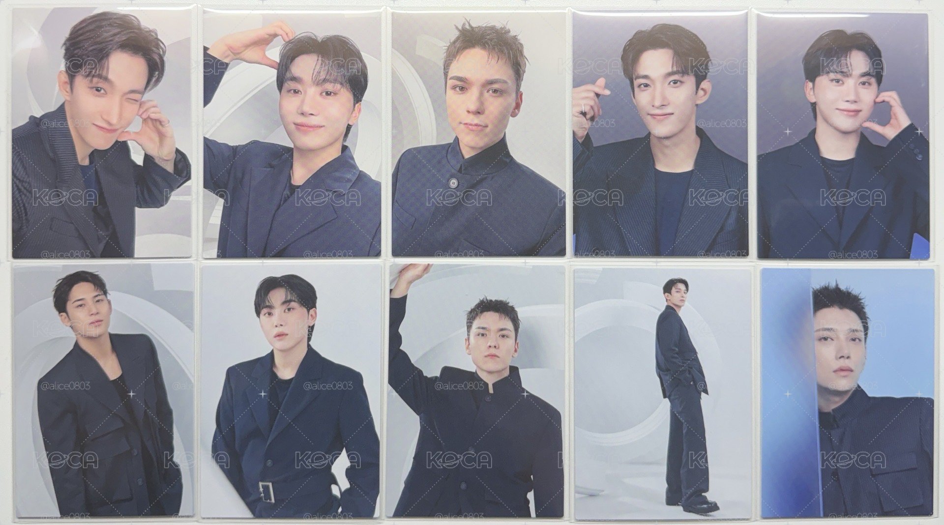 Seventeen 日巡場周 卡包卡