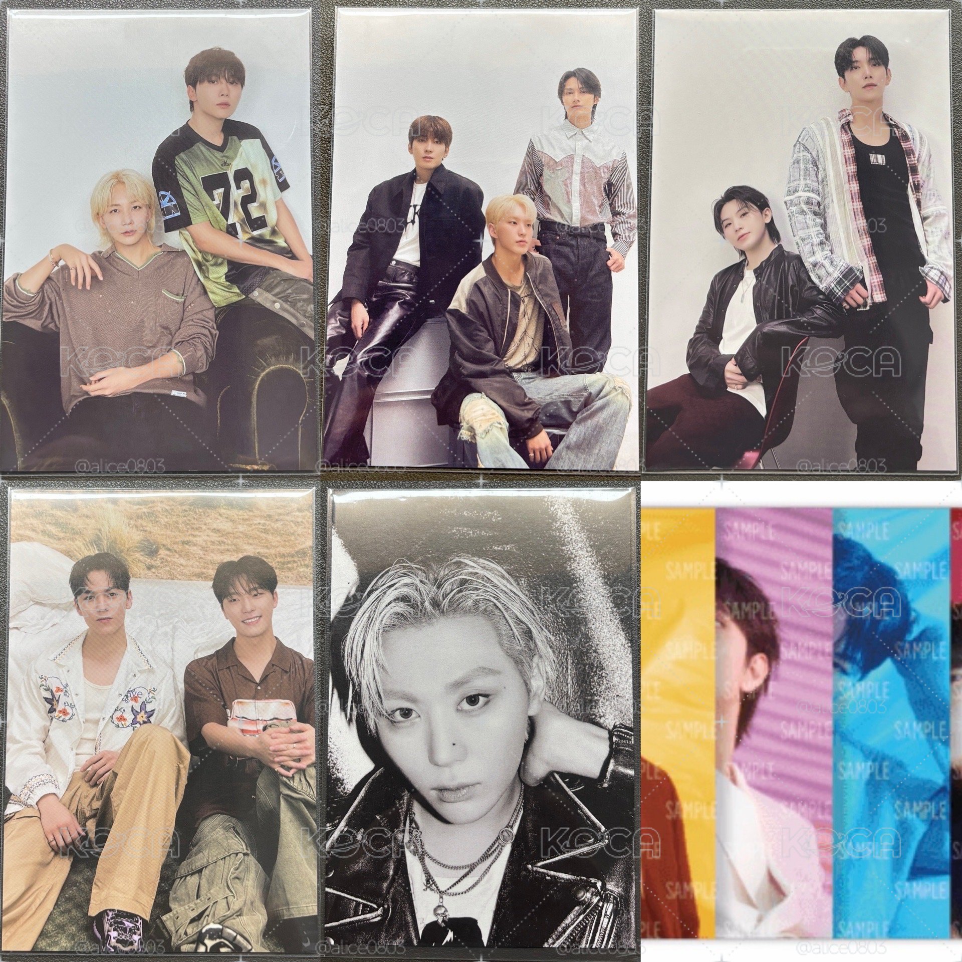 Seventeen 25’th年曆明信片、正五黑膠明信片 特典