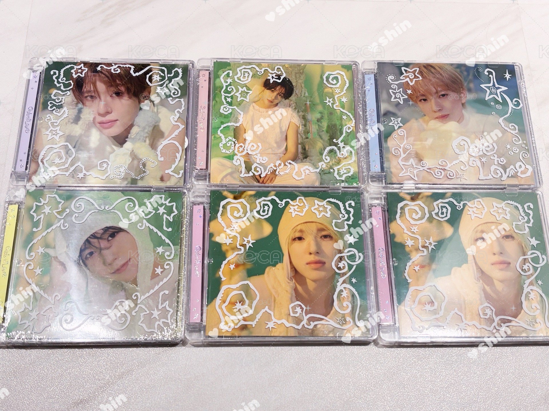 NCT WISH Ode to Love JC 單封