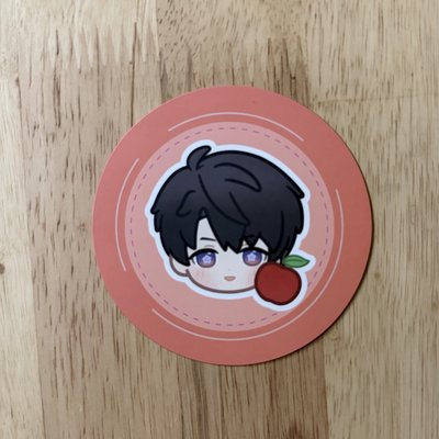 夏以晝二週年台咖杯墊