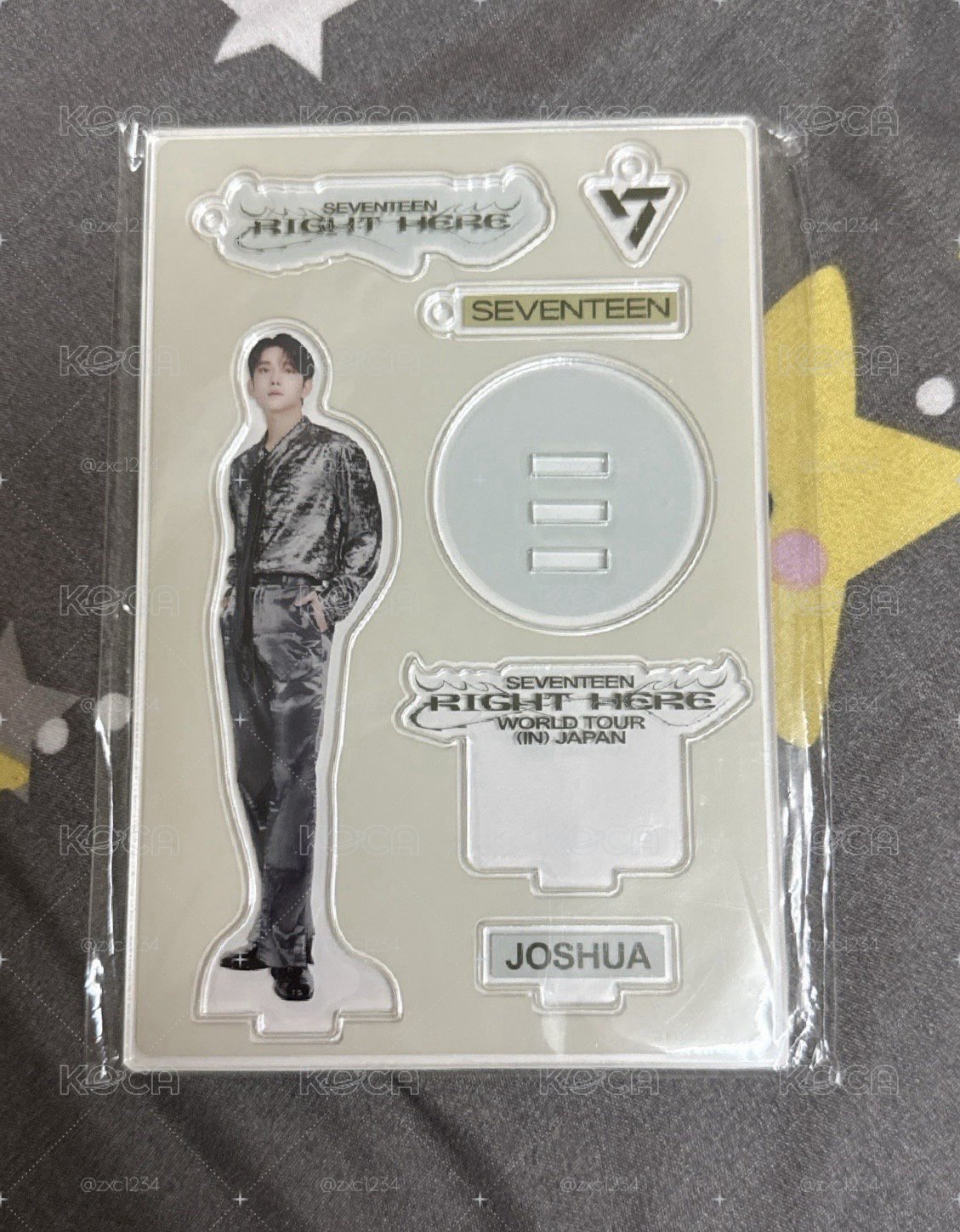 seventeen right here 日巡 秀立牌