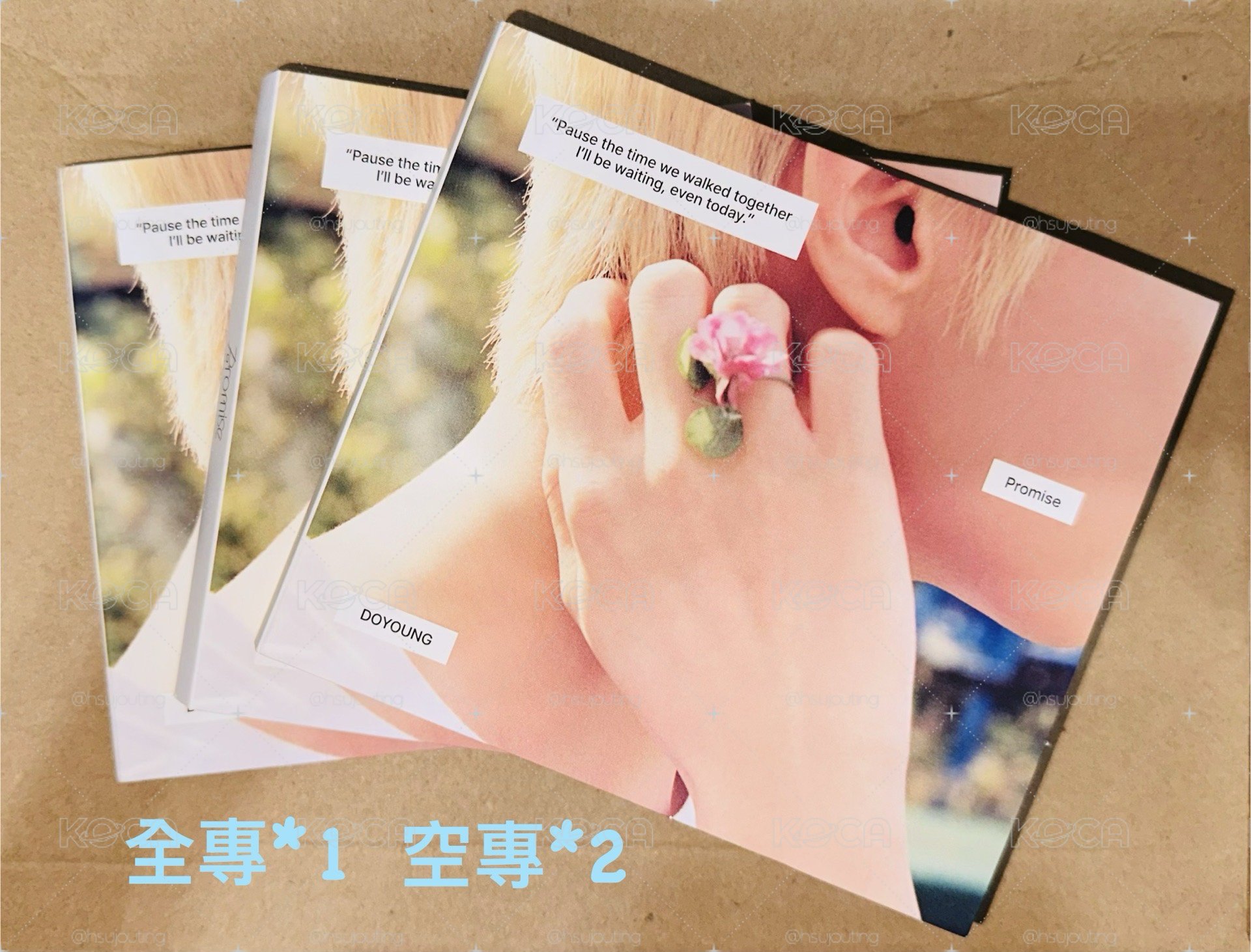 Doyoung-Promise DIGIPACK Ver. 專輯