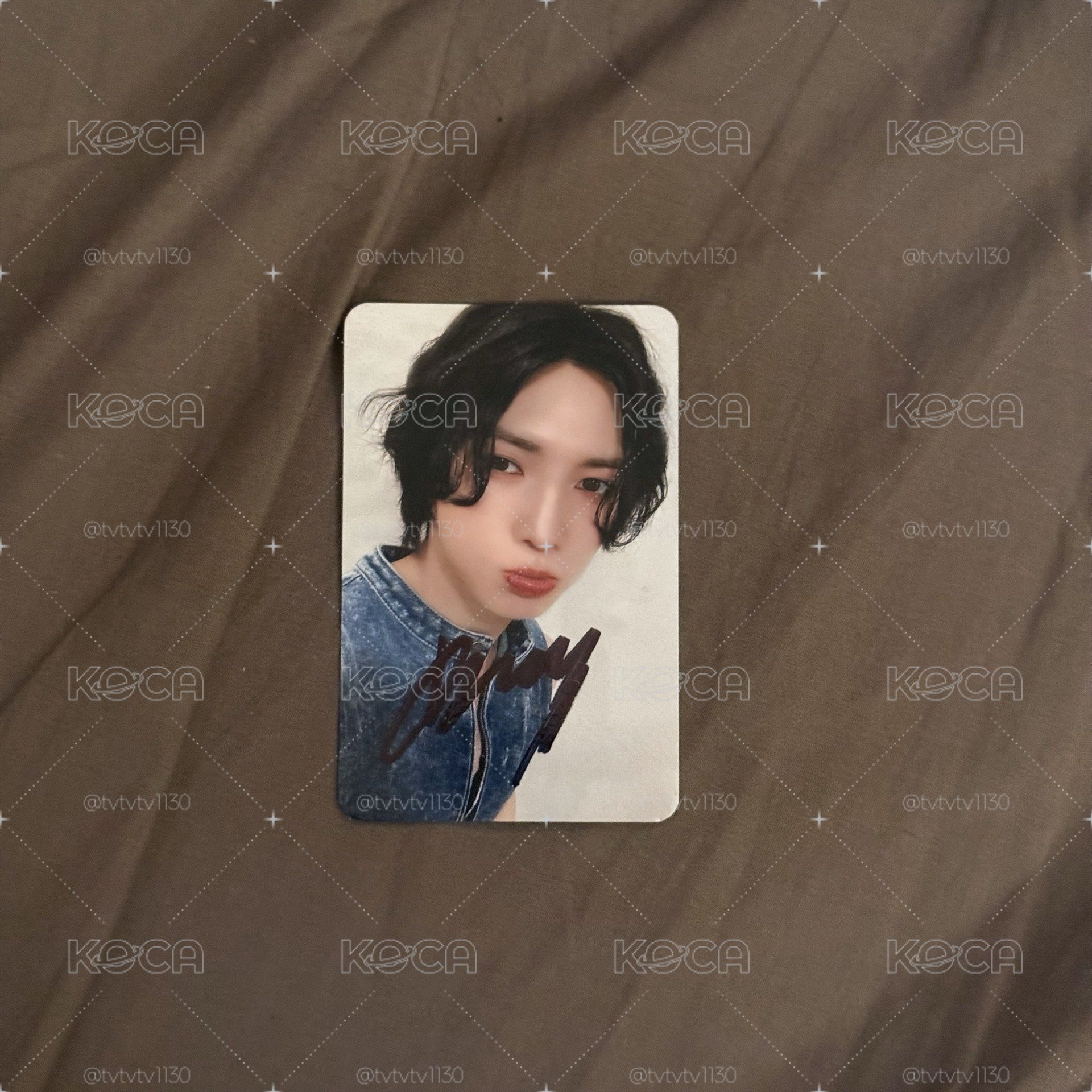 ATEEZ 親簽 呂尚