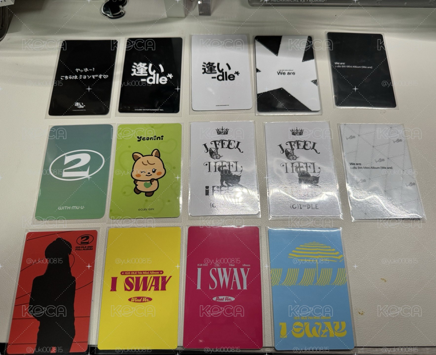 idle 曹薇娟 麵卡區