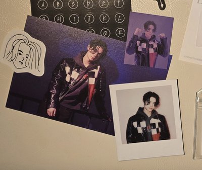 力 2025 Ggu 咕咕盒  set 成員組 明信片 拍立得 手繪自畫像貼紙 底片 拆賣