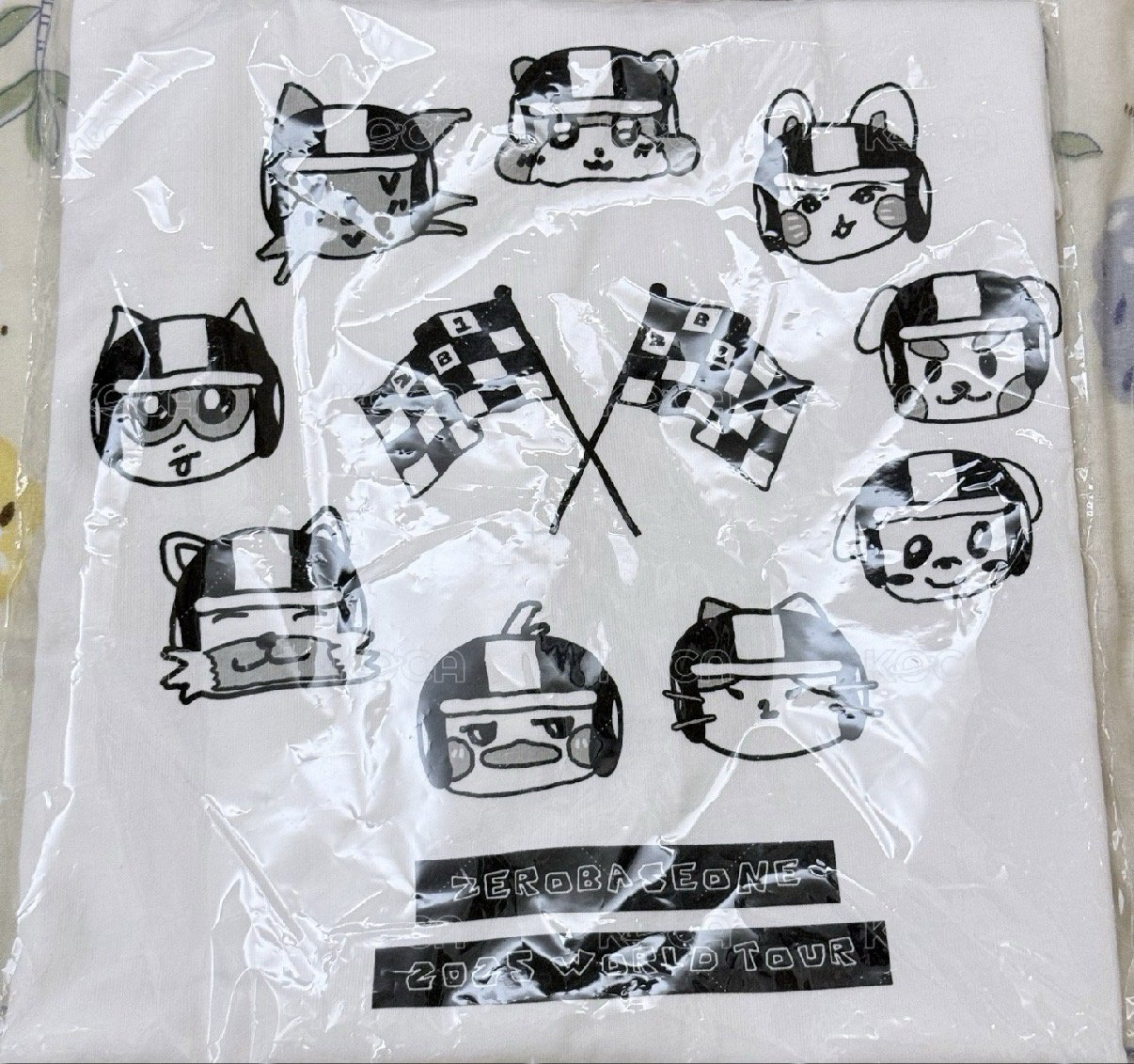 二巡白T