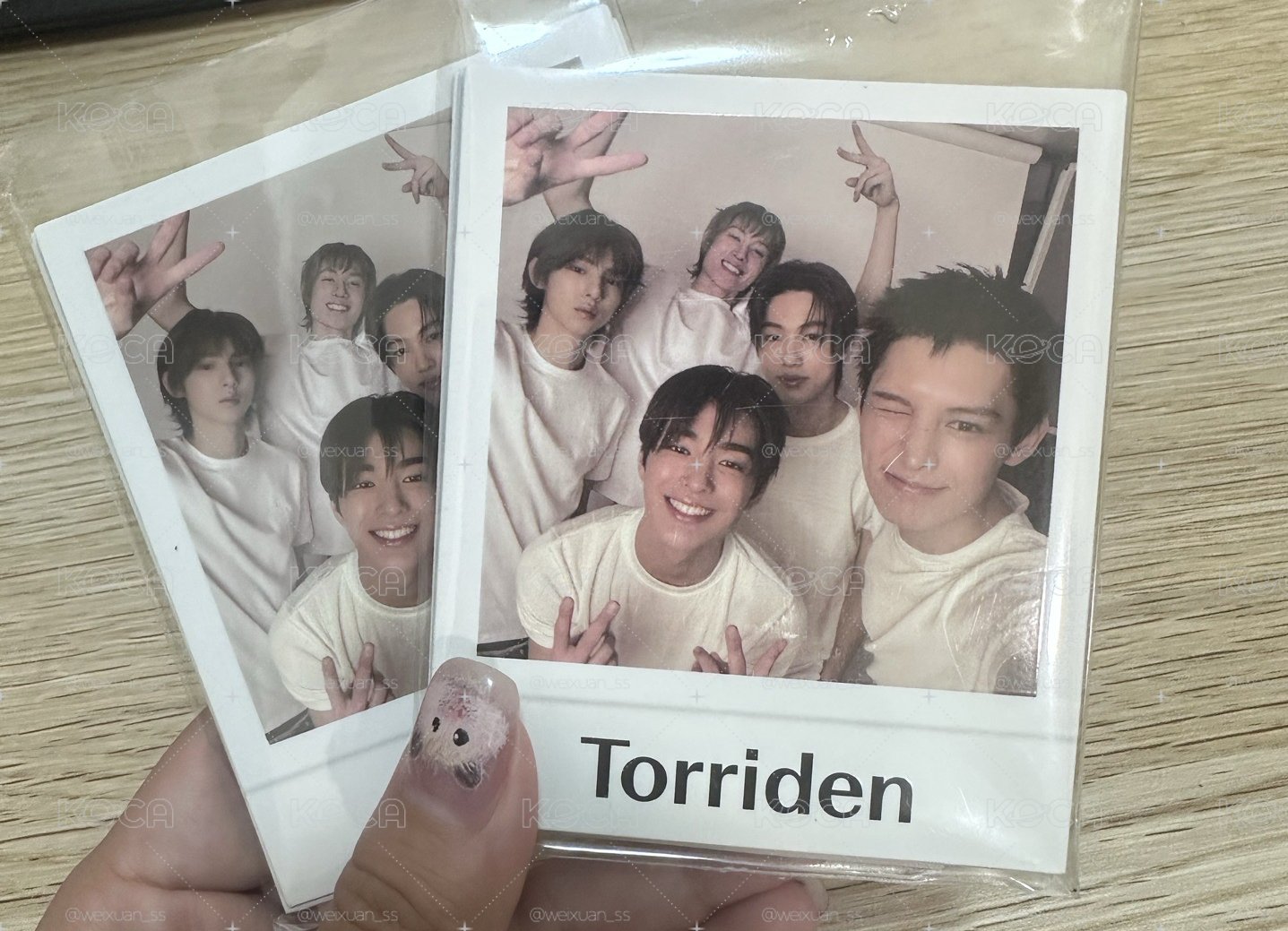 Cortis X Torriden拍立得一組