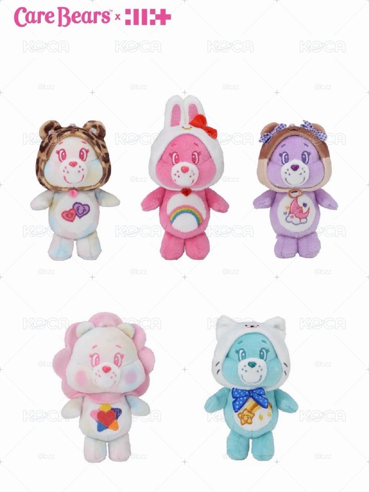 ILLIT X Carebear 頭套 娃娃