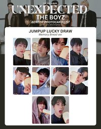 THE BOYZ The 3rd Album 'Unexpected' POP-UP STORE jp幸運卡 吃麵包ver