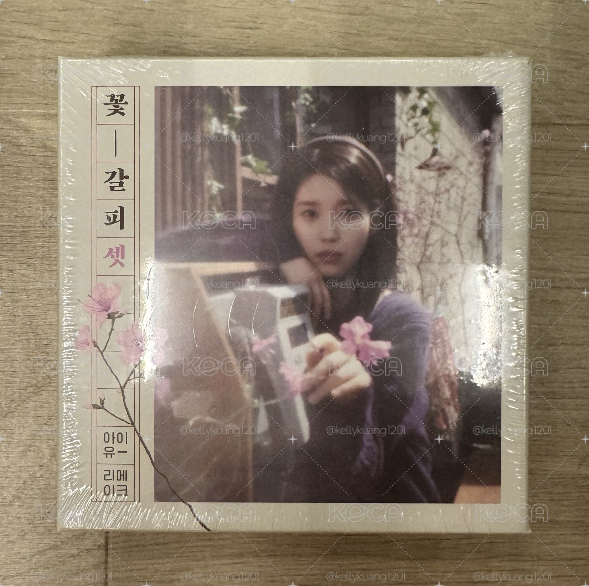 IU 花書籤 3 全新未拆封