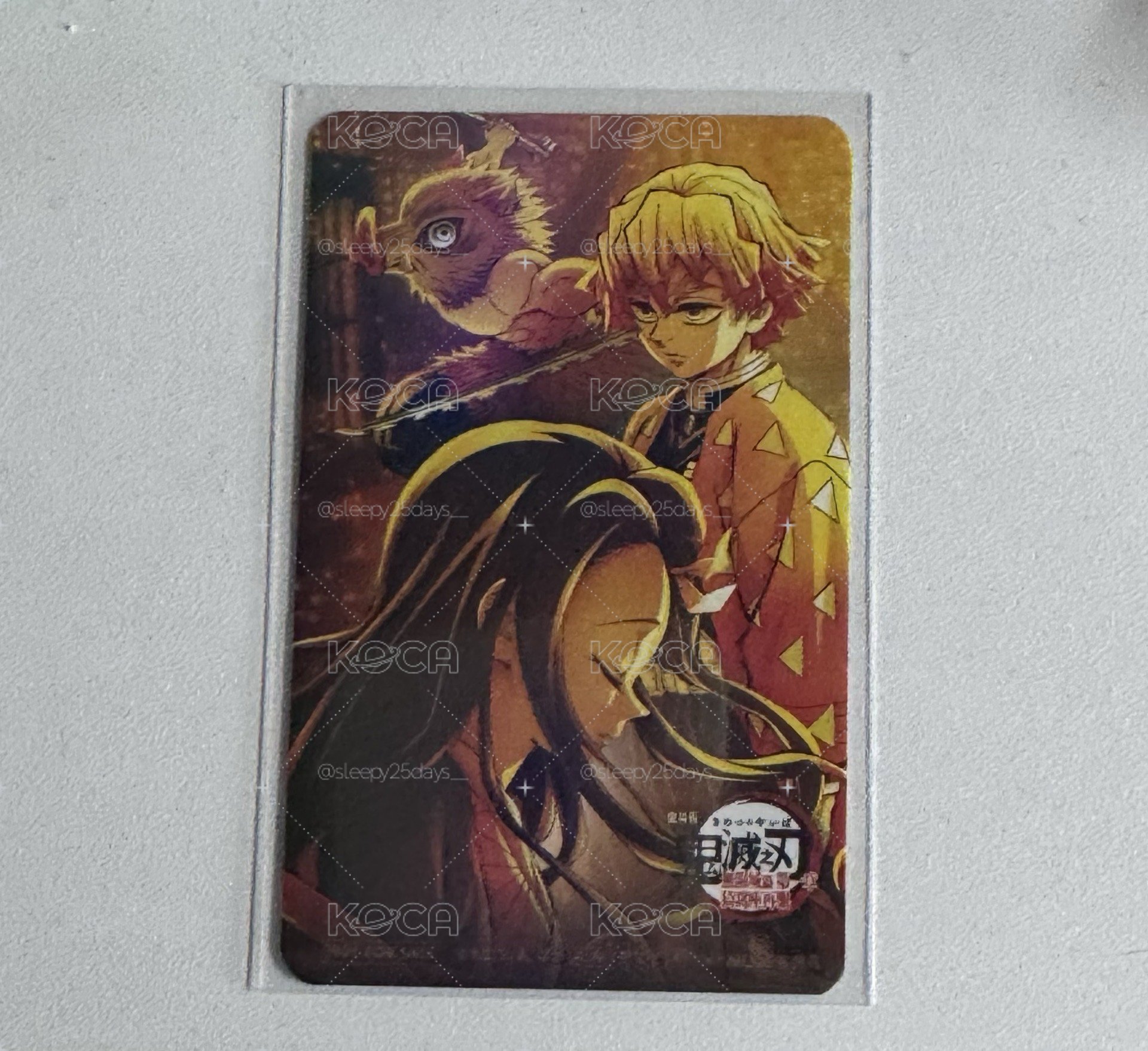 【鬼滅之刃】電影入場卡