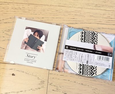 Yesung 藝聲_日文正規一輯_STORY_初回生産限定盤_CD+Blu-ray