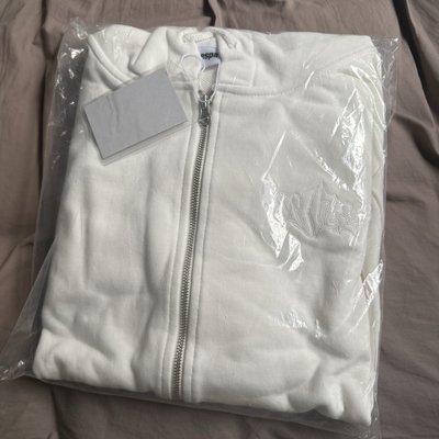 MY WORLD 白色衛衣外套