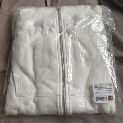 MY WORLD 白色衛衣外套