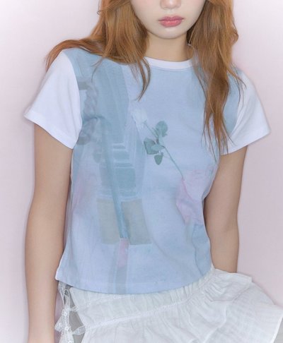代購｜ILLIT 迷四快閃 02印花T-SHIRT