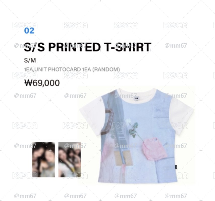 代購｜ILLIT 迷四快閃 02印花T-SHIRT