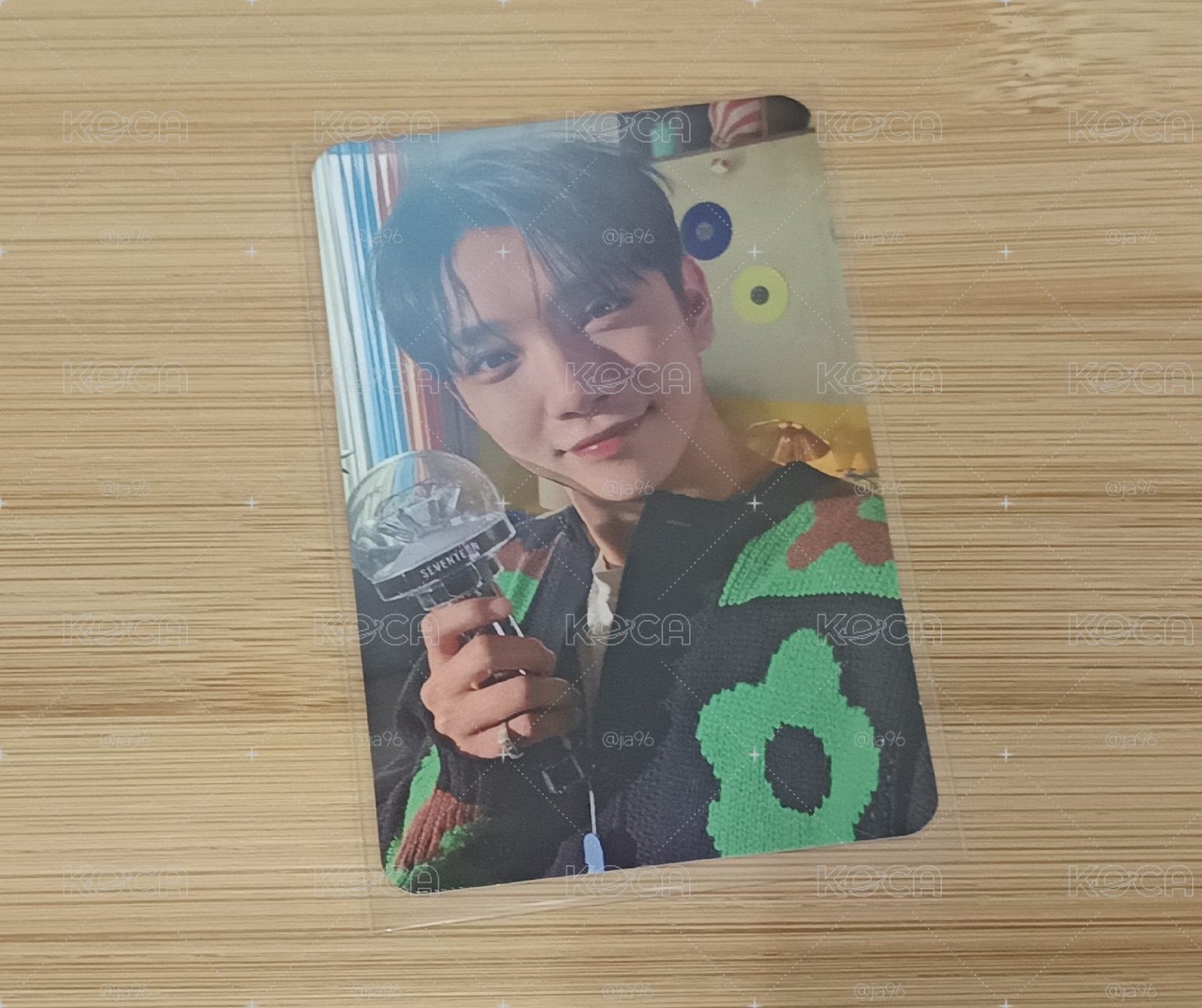 seventeen Joshua 洪知秀 24克拉島 克拉粽 克拉島粽卡