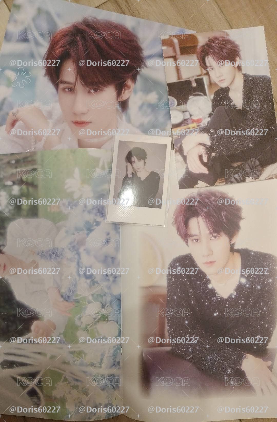 張真源 六週年生日 拍立得