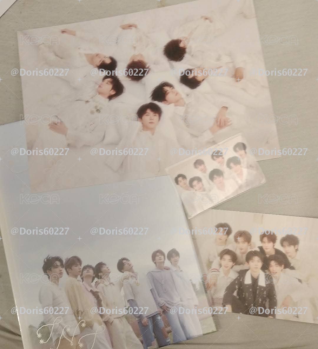 時代少年團 六週年生日 團卡