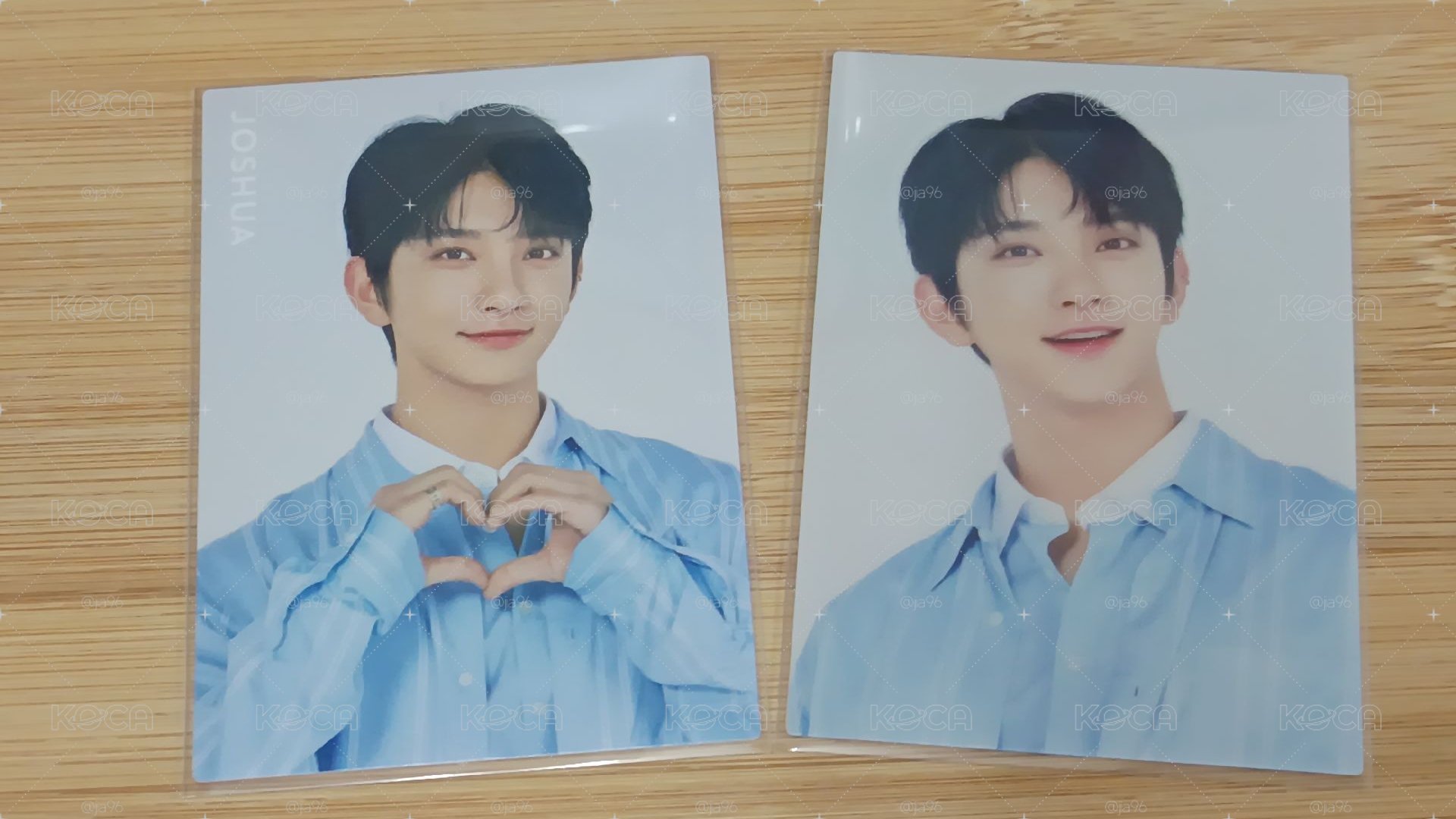 seventeen Joshua 洪知秀 蛋巡 卡包卡