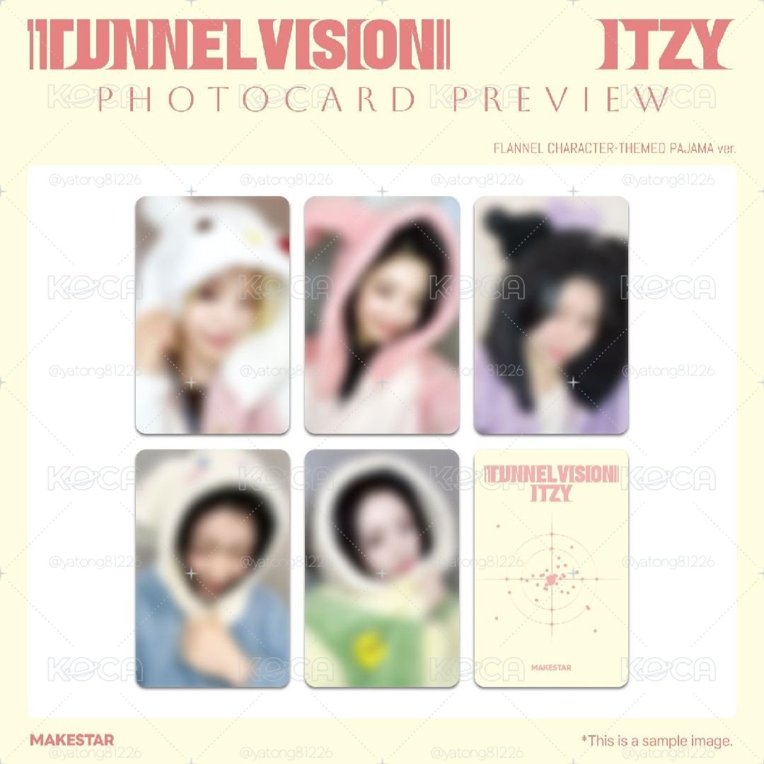 ITZY TNVS MS 卡通睡衣