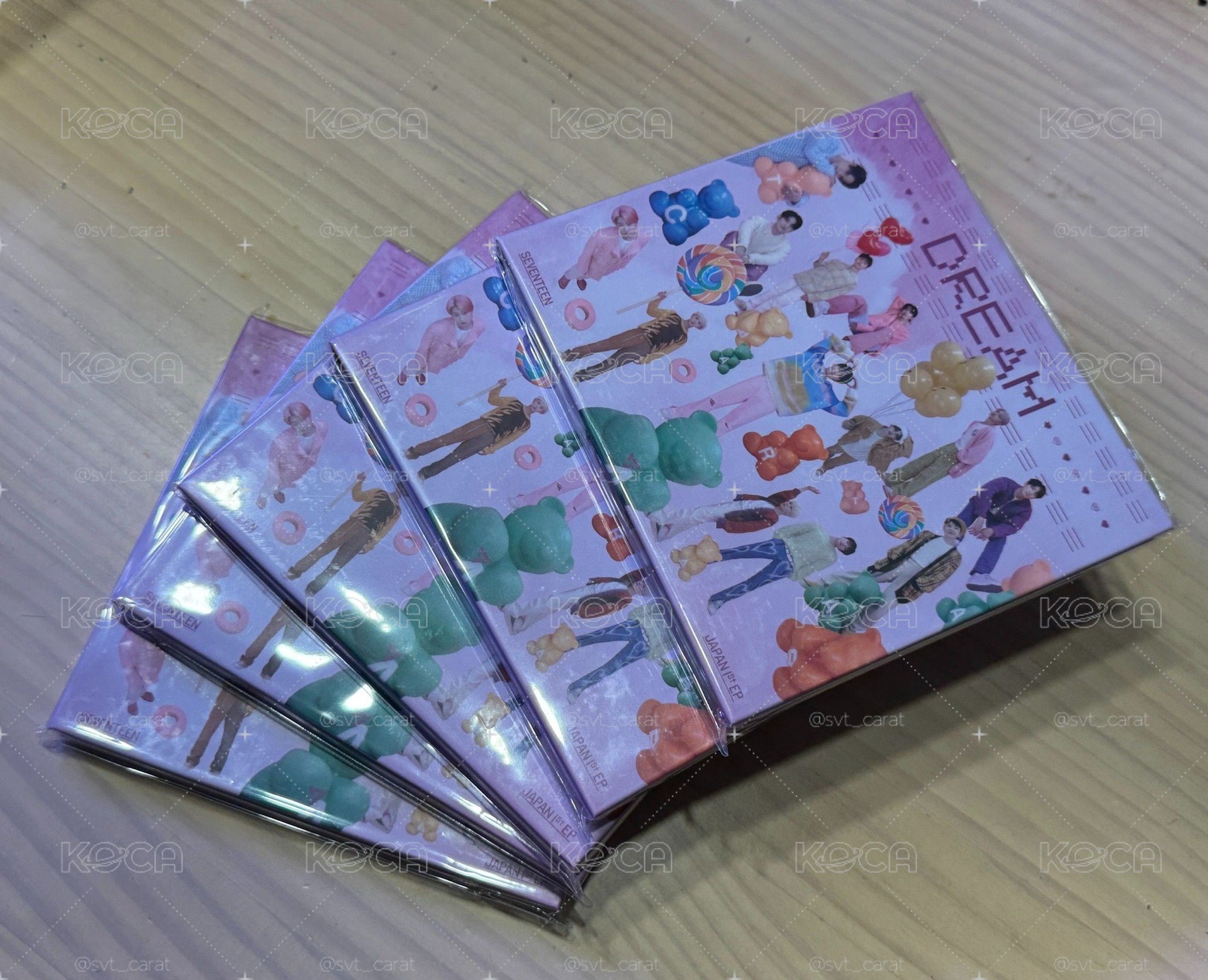 💙SEVENTEEN 2022 JAPAN 1st EP DREAM 日本專輯 C盤 D盤 空專