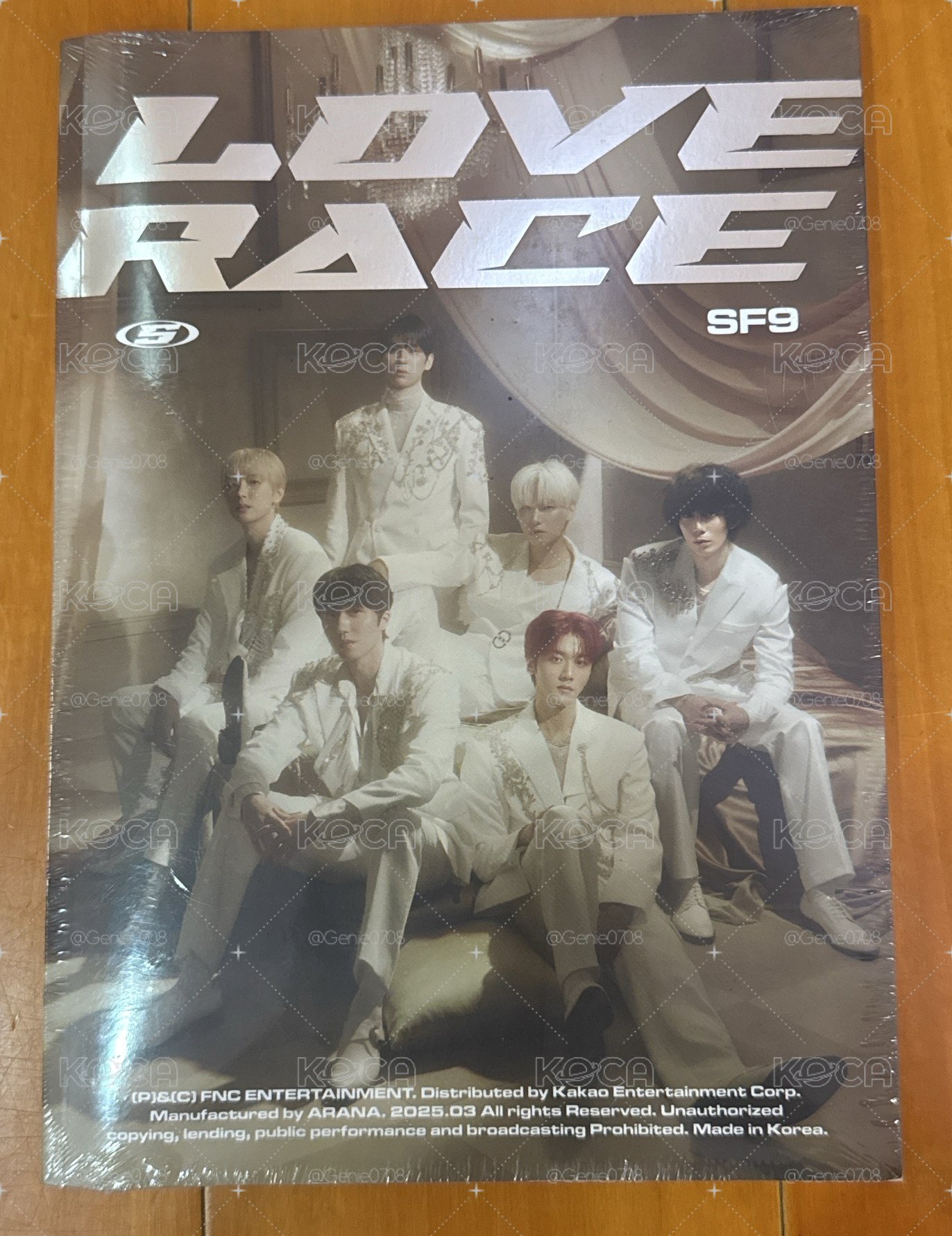 現貨 SF9 Love Race全新未拆