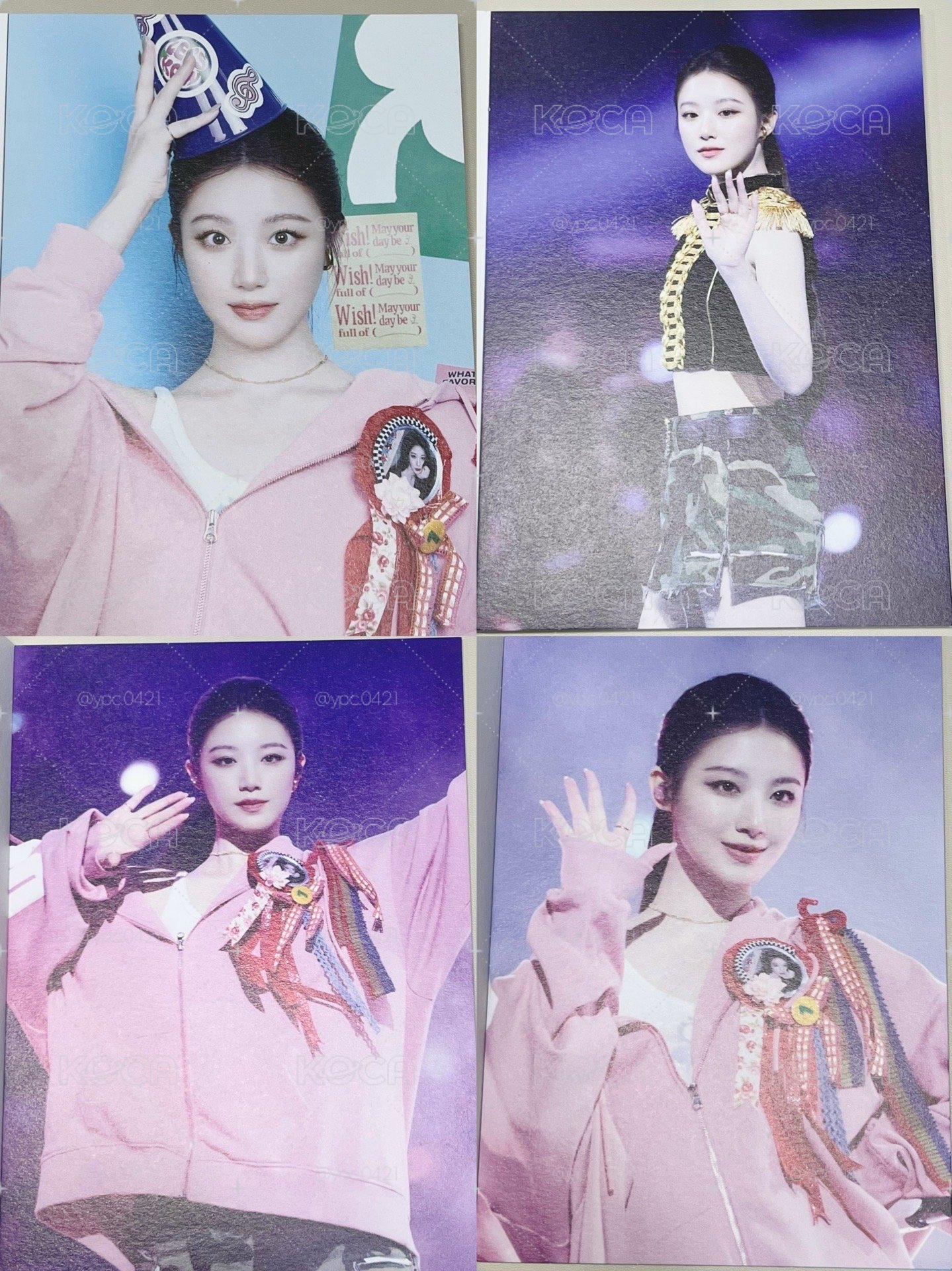 kcon明信片組 不當捆