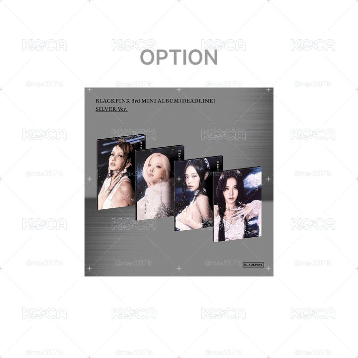 ［現貨］BLACKPINK DEADLINE 成員單封 含K4通路特典