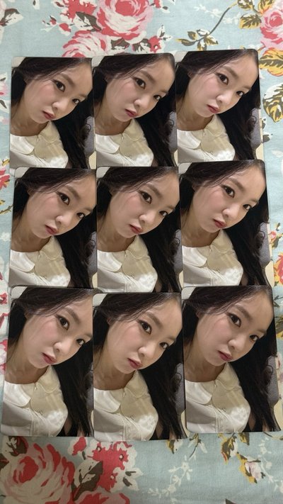 ⭐️IRENE Am簽售卡一套