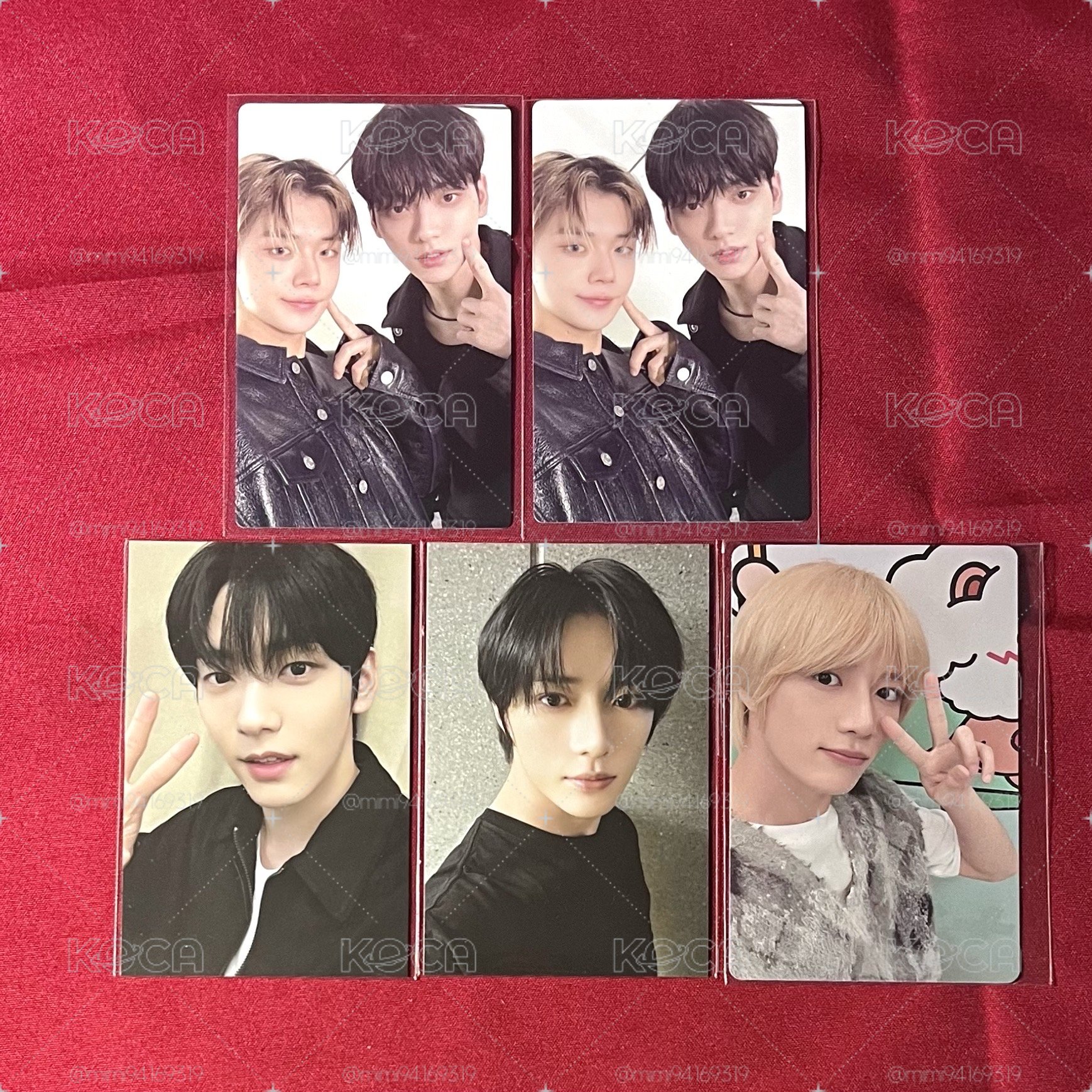 TXT 竣彬gbgb雙人卡