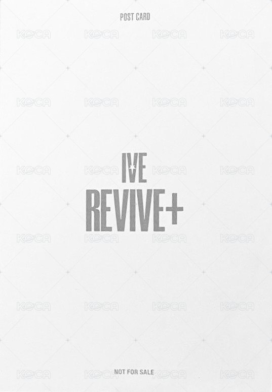 REVIVE+ 4/29東京應募 手渡 明信片  背面