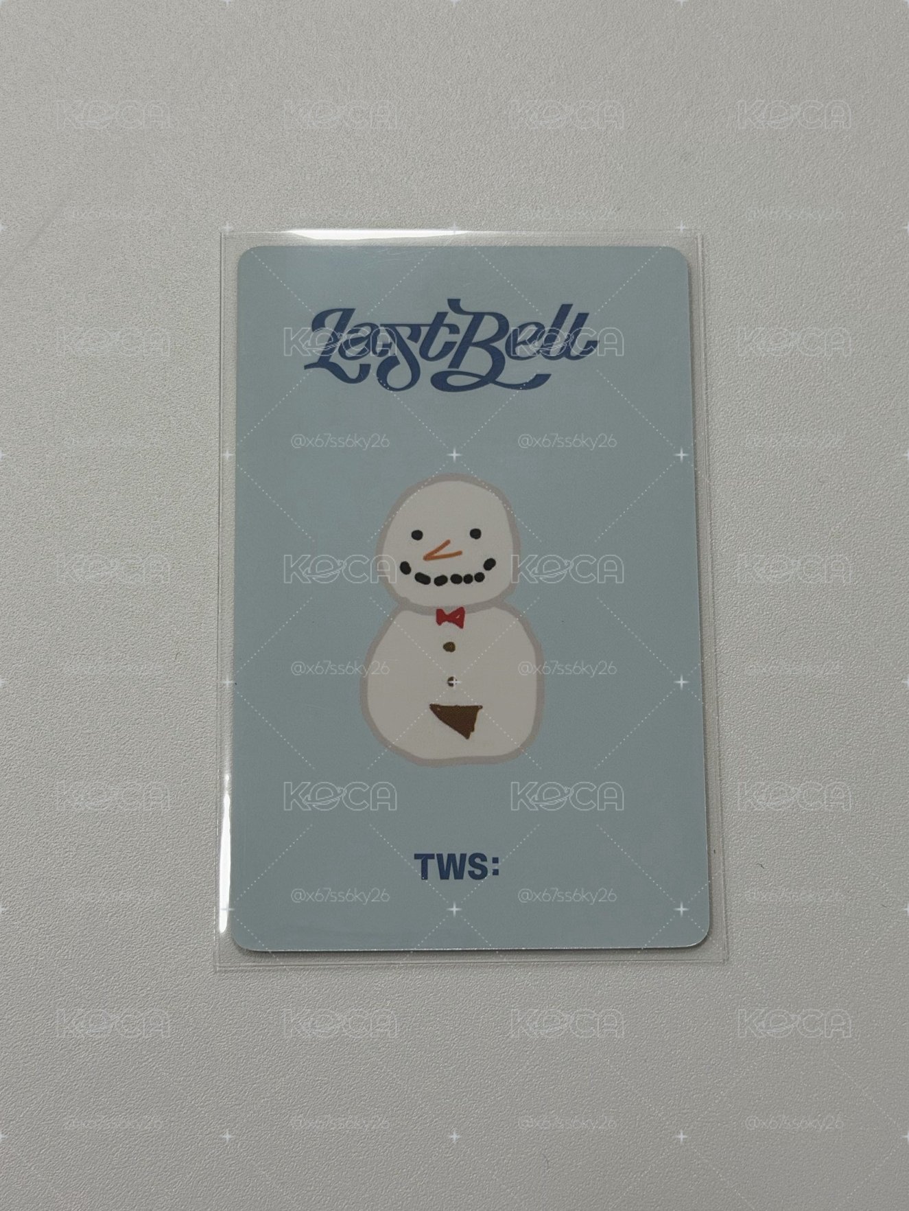 tws 一直娛聖誕節特典 志薫