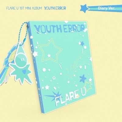 FLARE U 1st Mini Album [YOUTH ERROR] (Diary ver.) SC應募未拆專