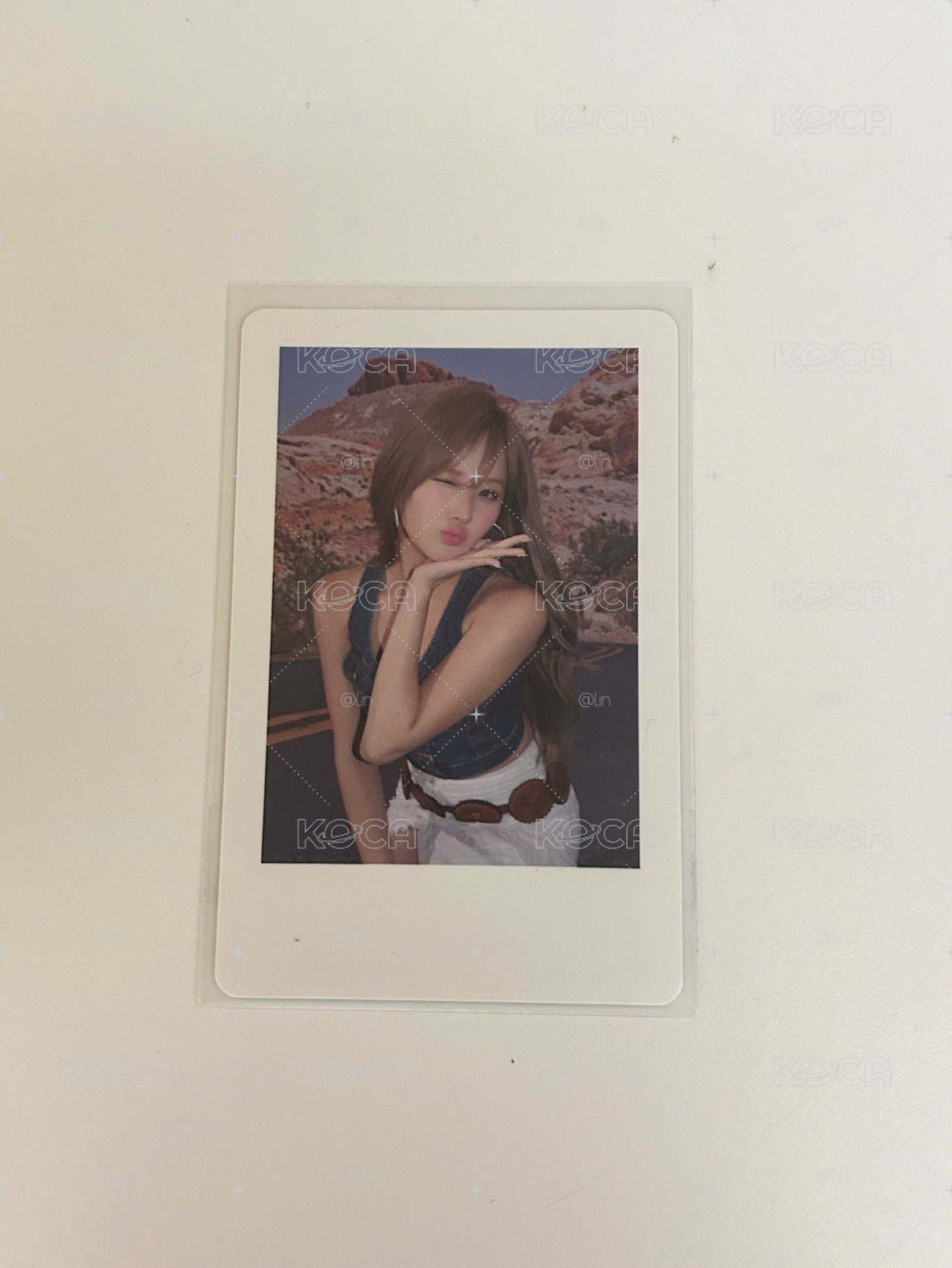 Belle｜演唱會帽踢卡