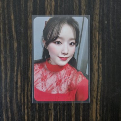 i-dle 迷四 I BURN MHD1.0簽售卡 舒華