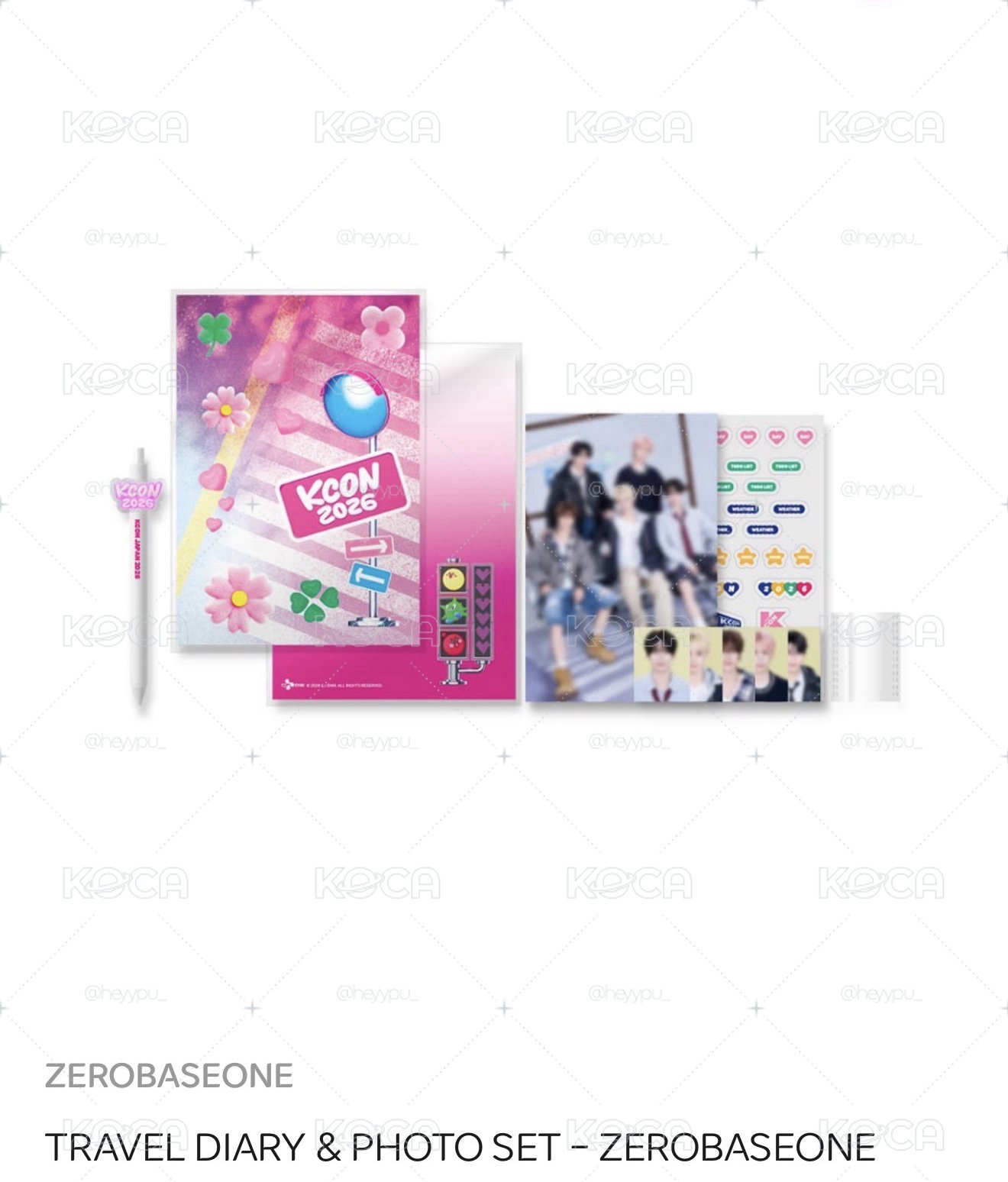 #預售 KCON代購