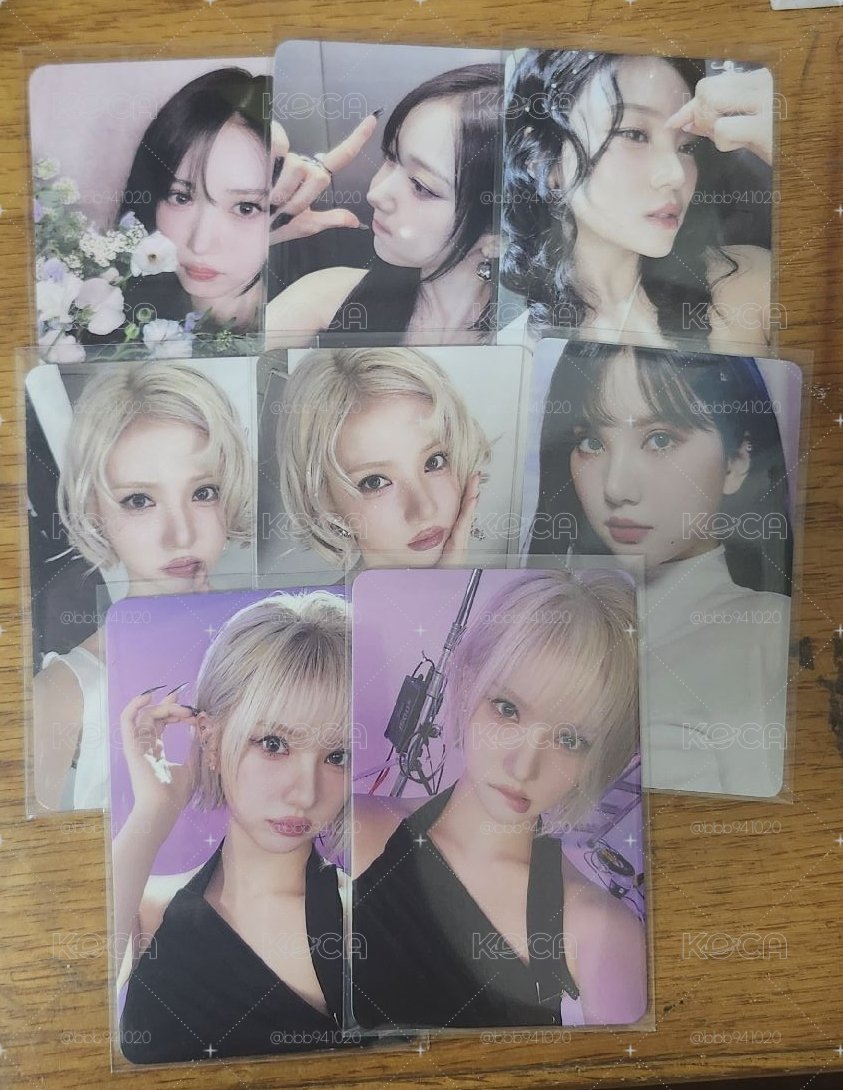  GFRIEND / VIVIZ 專卡 預購禮小卡 