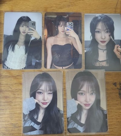 Yuju 5張特典