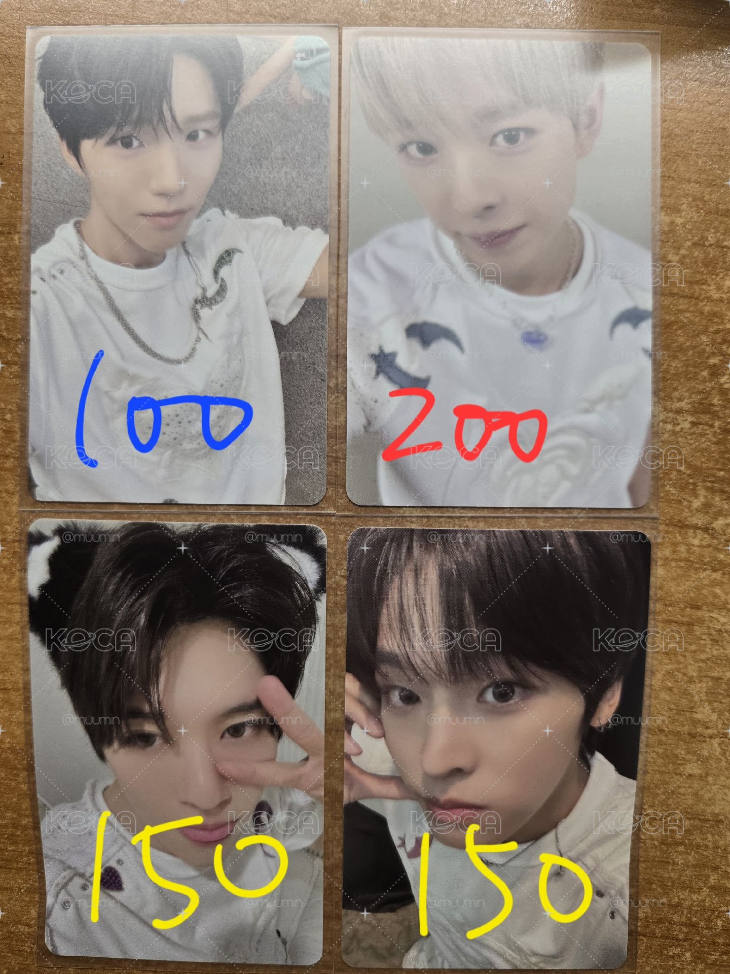 現貨 NCT WISH 小卡