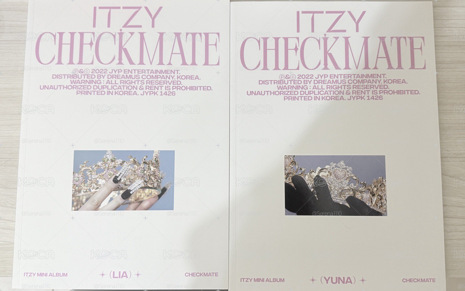 🦊CHECKMATE 單封專輯 粒&娜兩本不拆