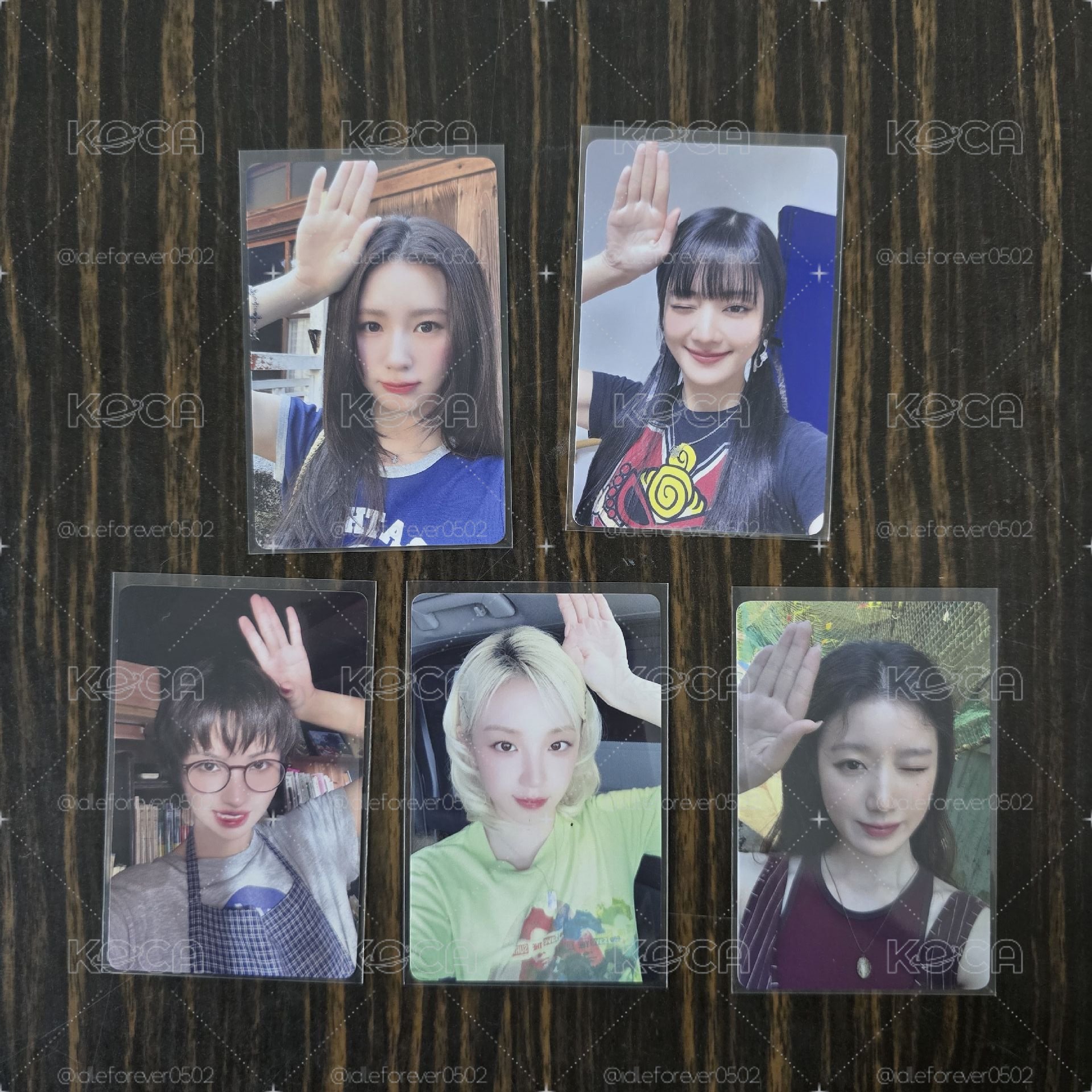 i-dle 日本專輯 塔店 HMV D賞特典卡