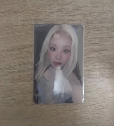 idle 展覽二輪雨琦入場卡