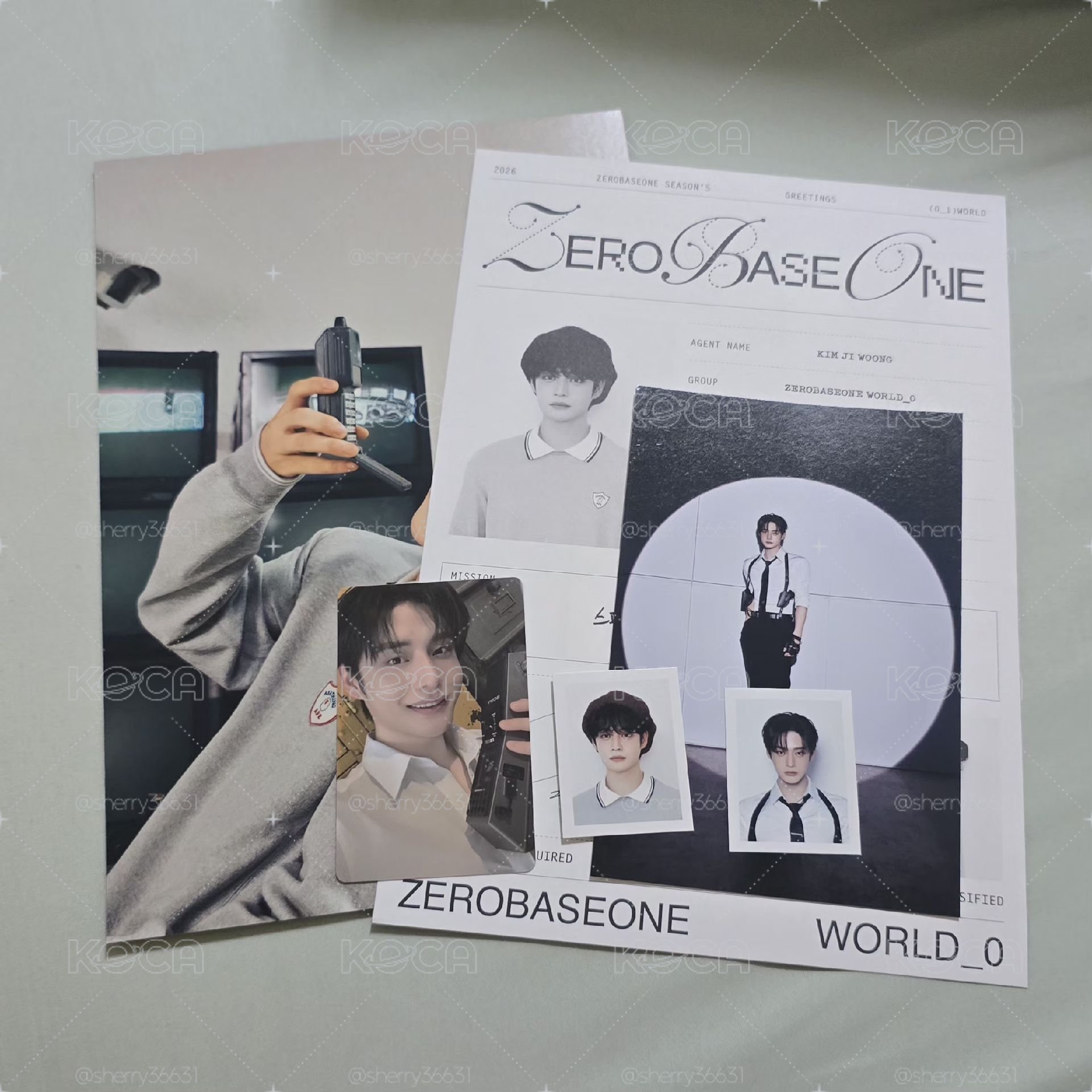 ZB1 2026年曆雄昊個人set/雄AM2.0特典