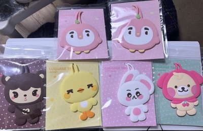 EXO 首爾場場週 行李吊牌