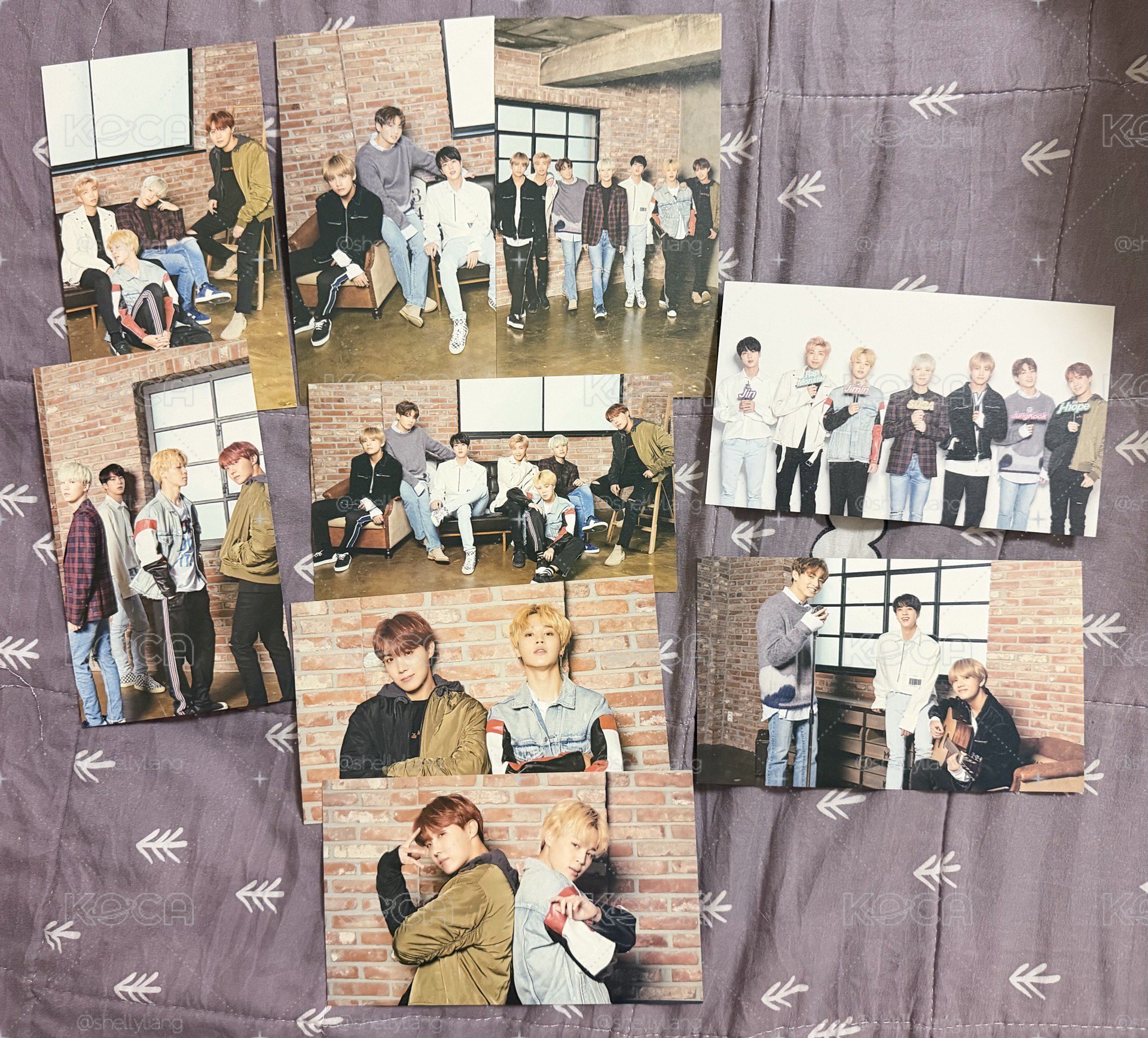 BTS MEDIHEAL 代言卡（三組不拆售）
