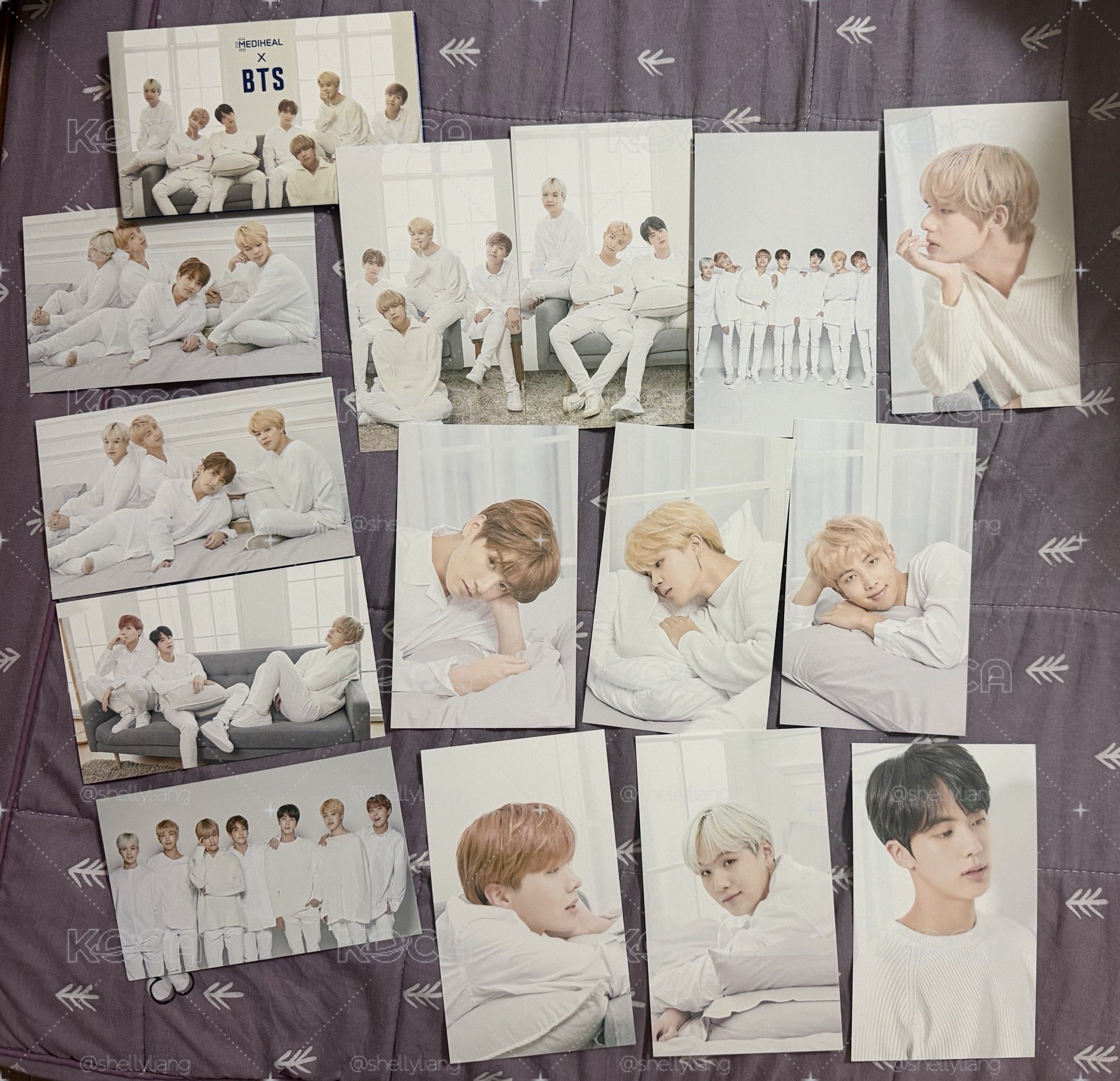 BTS MEDIHEAL 代言卡