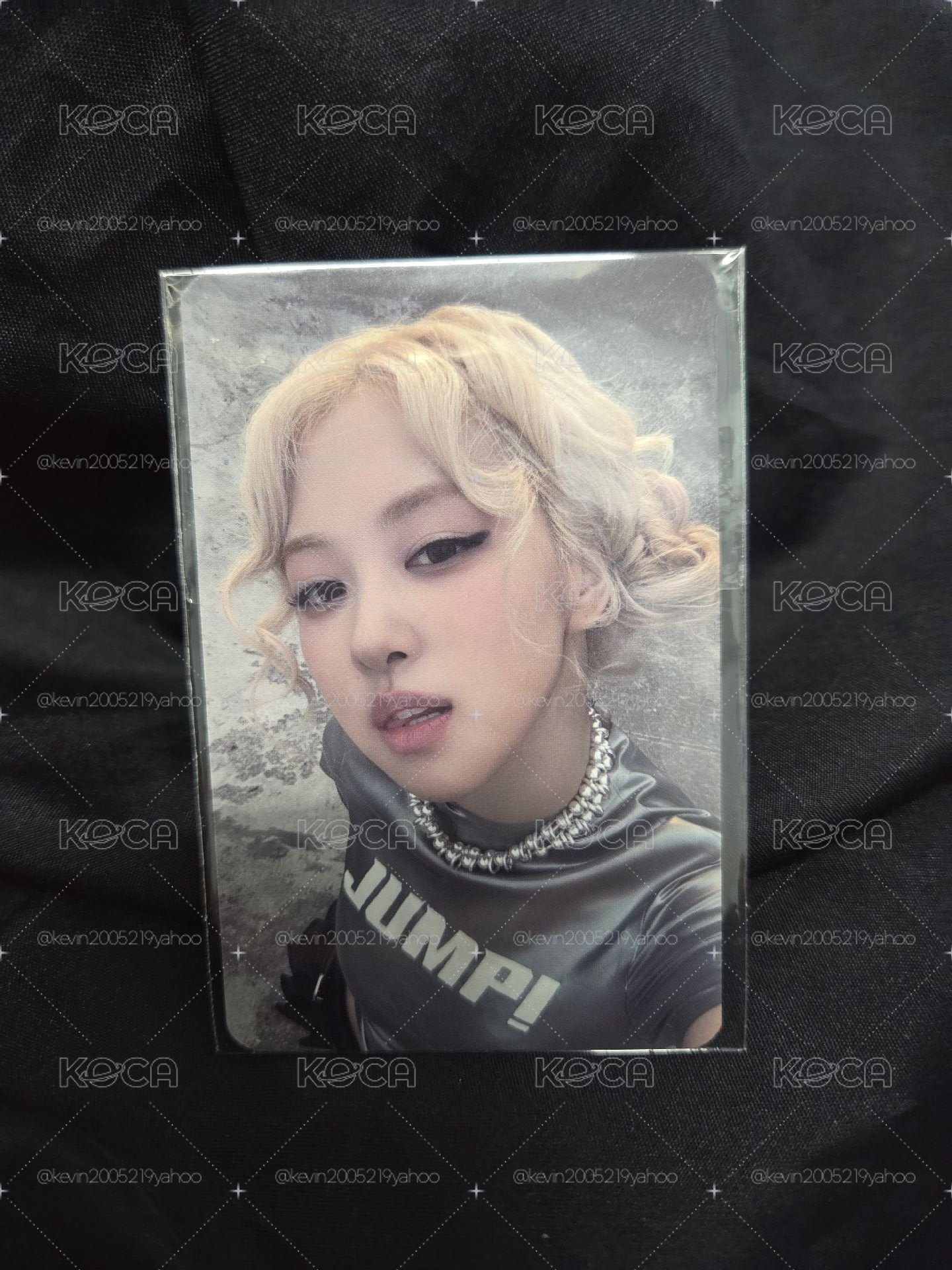 帶一張莎滿額 blackpink 原包裝未拆滿額肉