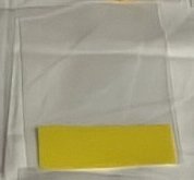 黃色長方紙花*1